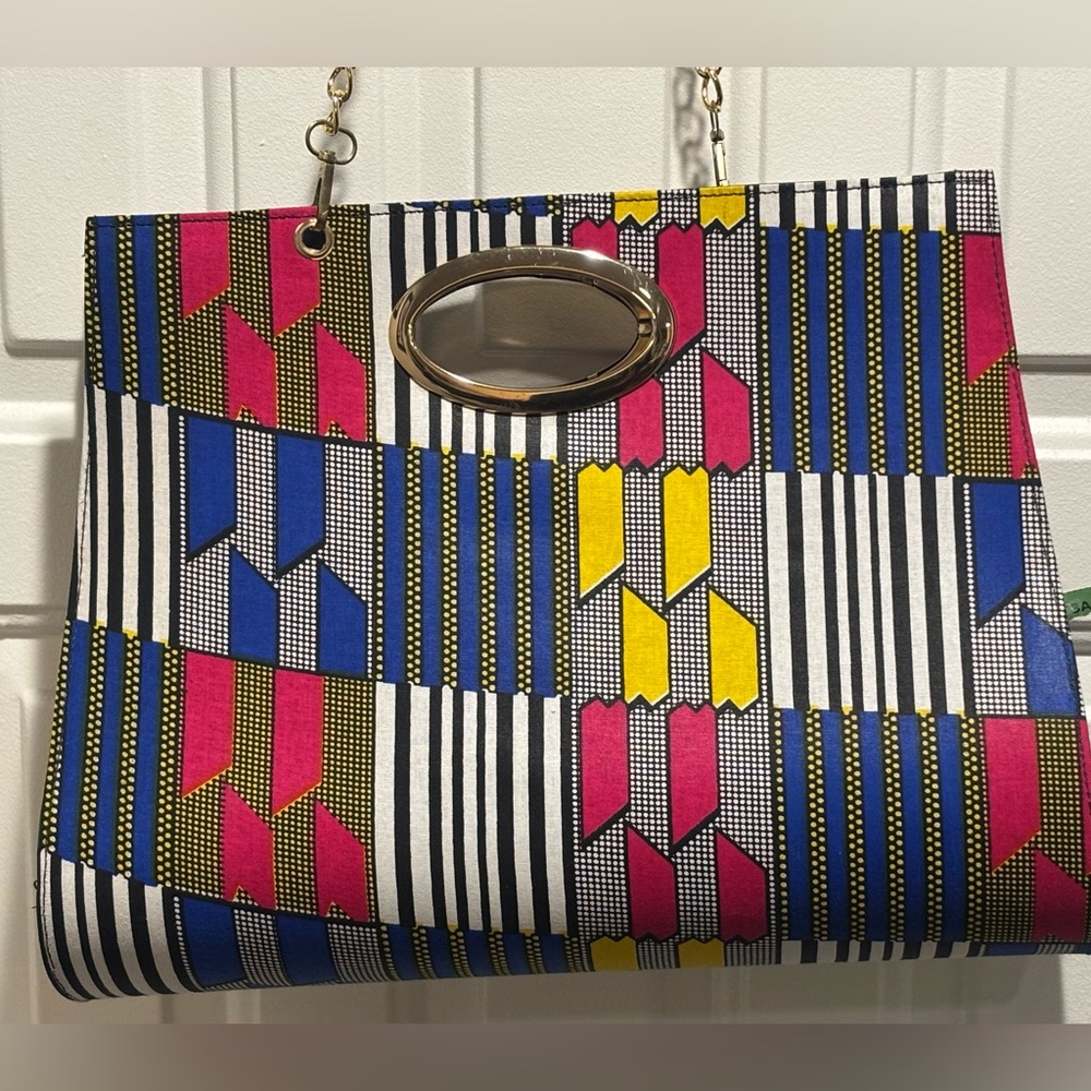 Colorful Geometric Women's Bag